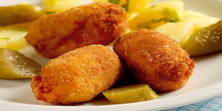 Vyprážané rybie krokety